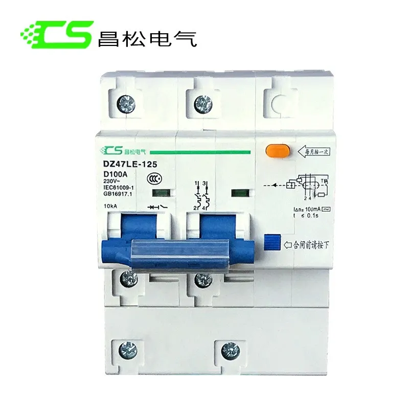 Leakage Circuit Breaker With Overcurrent Function